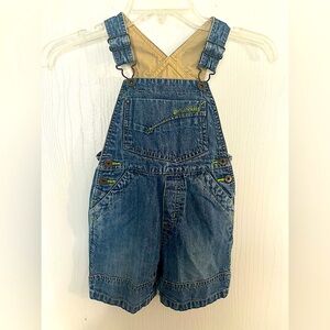 Genuine Kids overall | Genuine Kids overall shorts with bottom crouch 24 months
